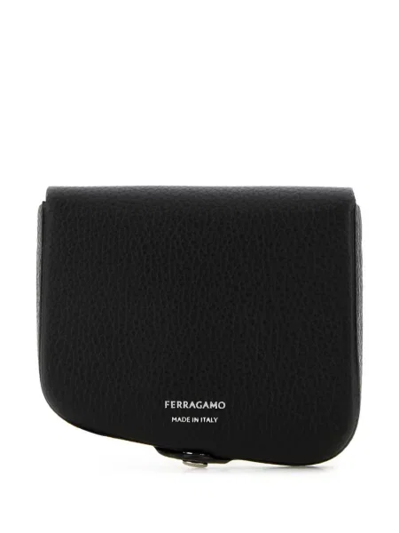 Portofel Ferragamo din piele negru