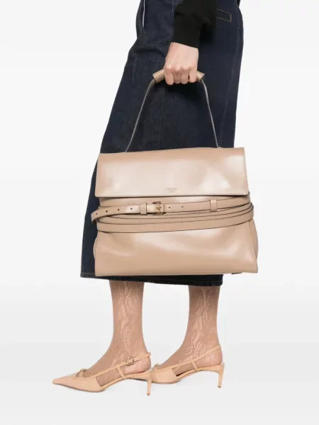 Cu centură geantă shopper Moschino din piele