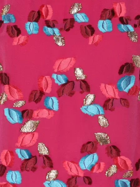 Top Peter Pilotto z baskinką różowy