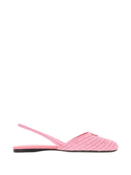 Papuci tip mules Prada slingback roz