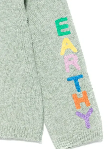 Sweter dziecięcy Stella Mccartney zielony