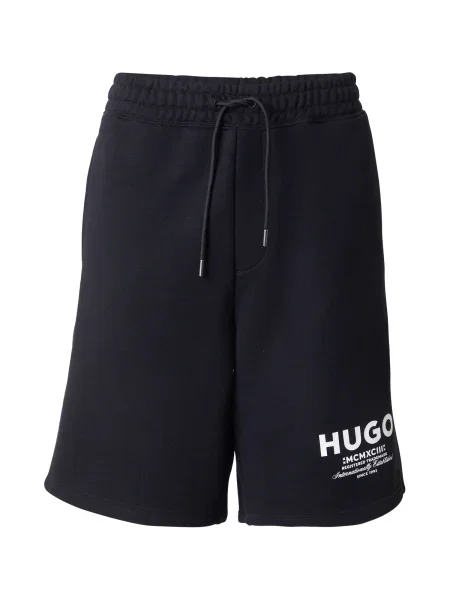 HUGO Pantaloni Nomario negru alb