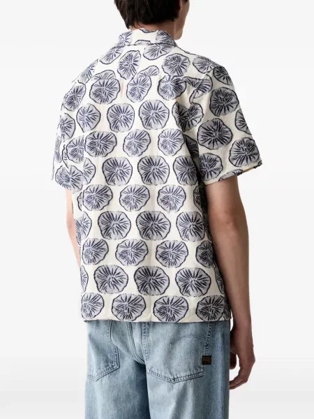 Scurt cămașă Les Deux cu model floral
