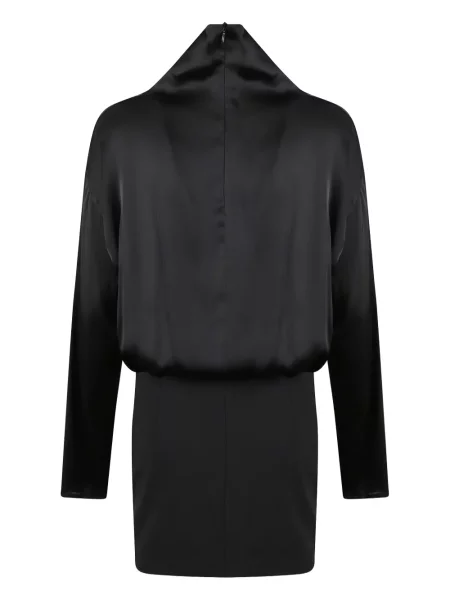 Rochie maxi Dondup lungă de costum negru