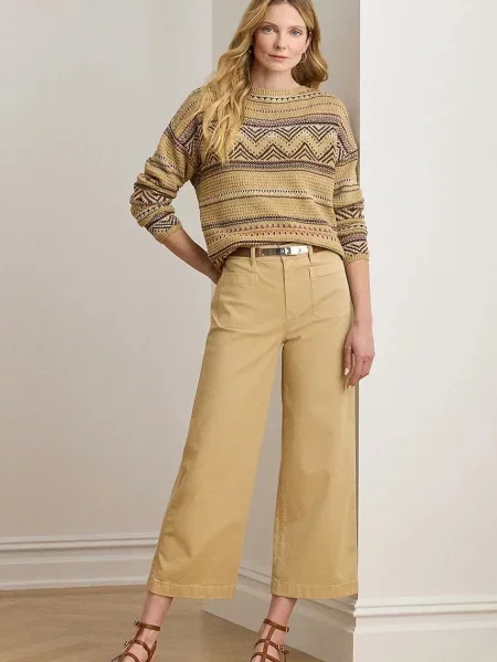 Kavbojke Lauren Ralph Lauren bež