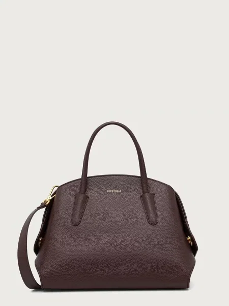 Coccinelle geantă crossbody pentru femei din piele