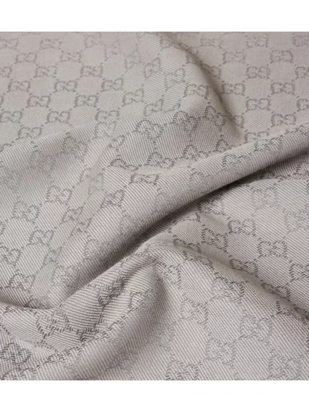 Fular Gucci de lână gri
