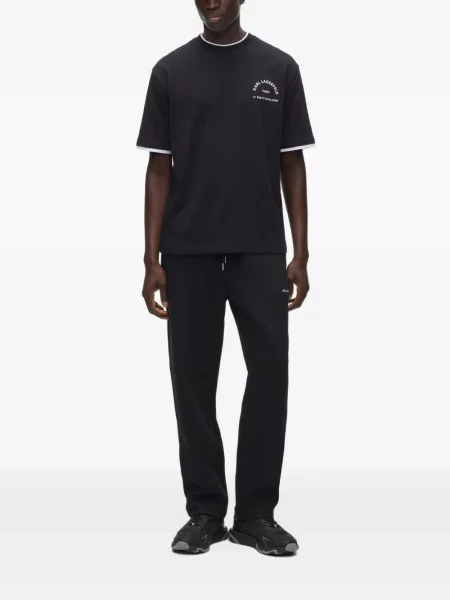Gulerat tricou Karl Lagerfeld negru
