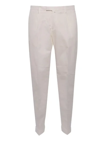 Pantaloni Briglia 1949 plisate alb