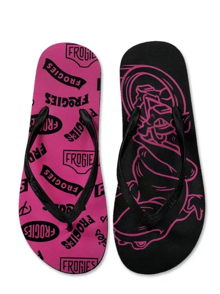 Șlapi Frogies negru