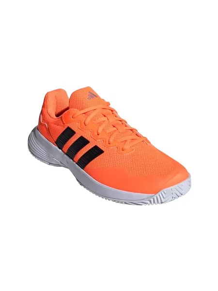 Tenisz félcipő Adidas narancsszínű