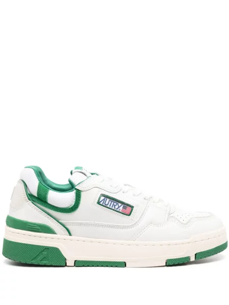Sneakerși Autry din piele alb