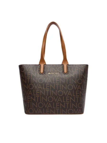 Geantă shopper Valentino maro
