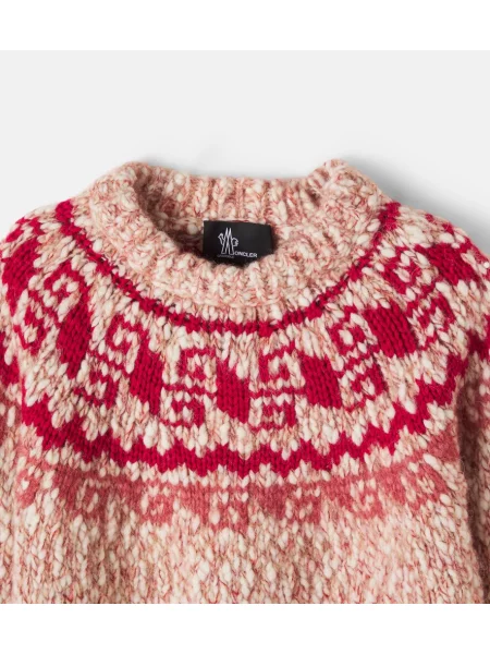 Džemper Moncler Grenoble Enfant crvena