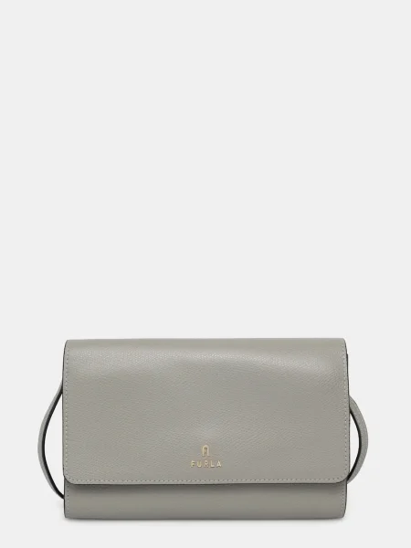 Geanta de piele Furla verde