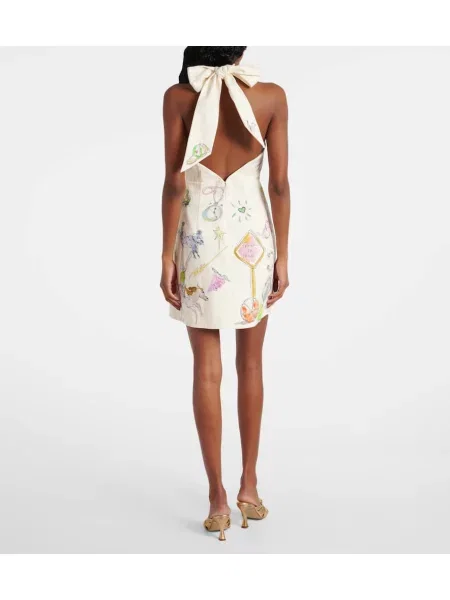 Rochie Alemais cu imagine alb
