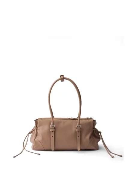Geantă shopper Prada din piele