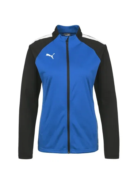 PUMA Jakna za trening Team Liga modra / kraljevo modra bela