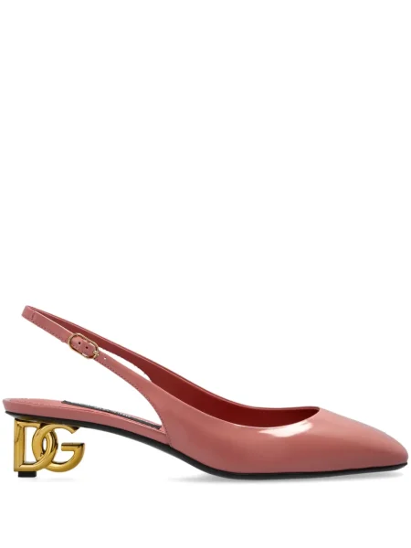 Pantofi cu toc Dolce & Gabbana roz