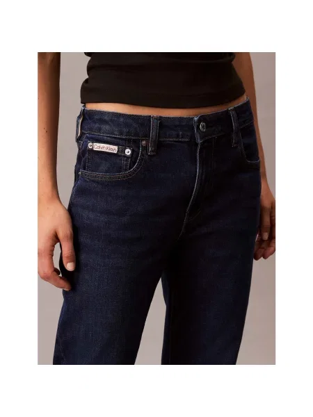 Blugi Calvin Klein Jeans albastru