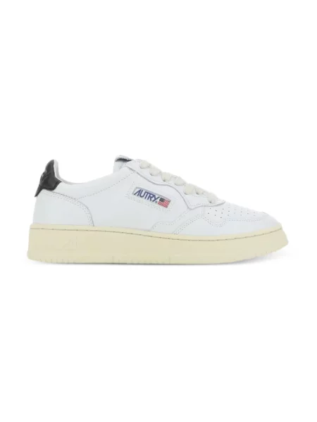 Sneakersy Autry skórzane białe