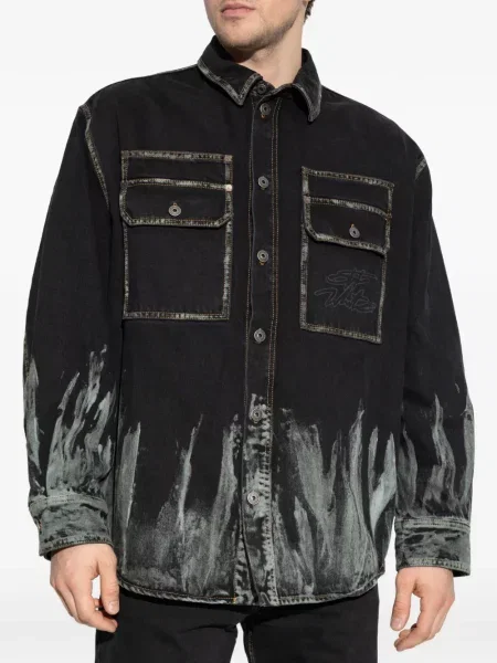 Jachetă cămașă Off-white alb