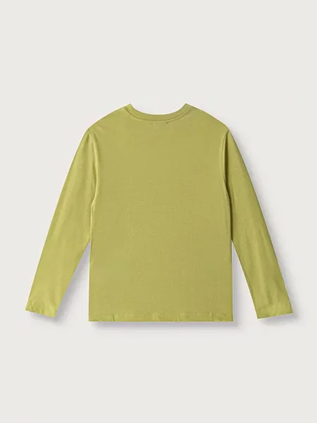 United Colors of Benetton tričko s dlhým rukávom detské zelená