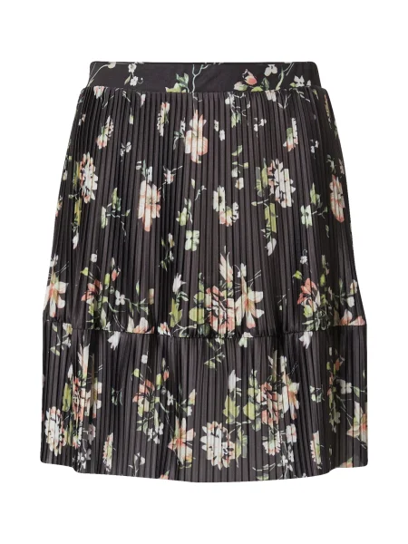 ABOUT YOU Fustă Liana / verde deschis / roz negru