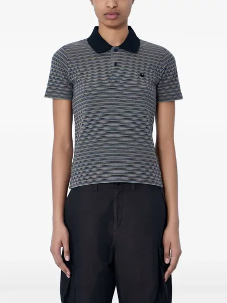 Tricou polo Carhartt Wip albastru