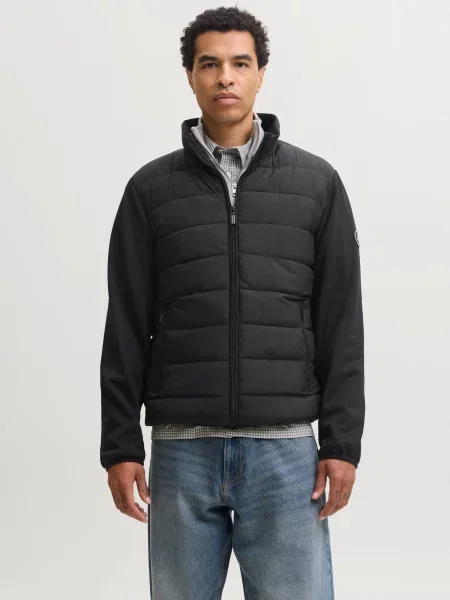 JACK & JONES Geacă de primăvară-toamnă JJetate' negru
