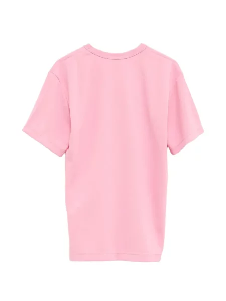 Tricou Comme Des Garçons cu decolteu rotund roz