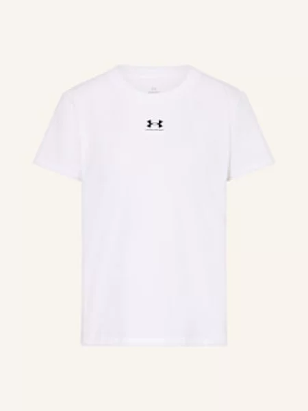 Under Armour T-Shirt Ua Rival Core weiss biała