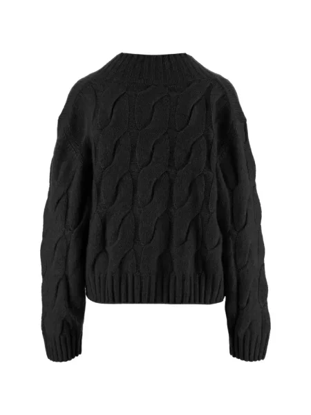 Pulover Allude cu decolteu în V negru