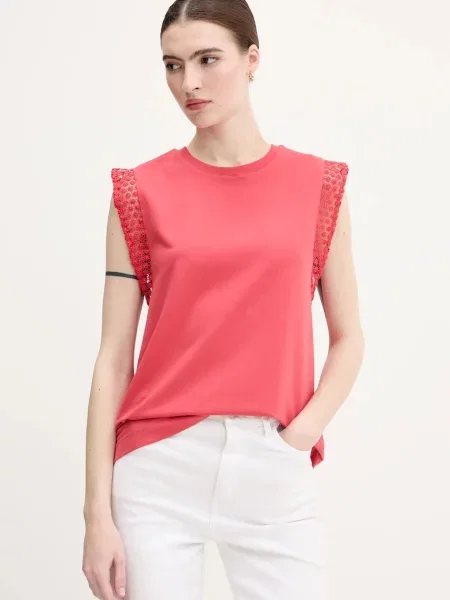Топ United Colors Of Benetton розово