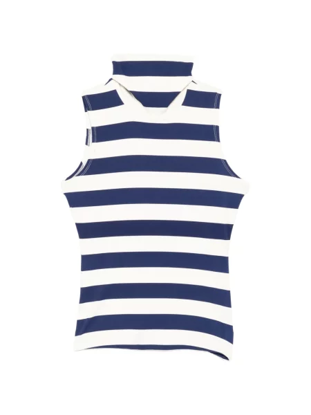 Top Cynthia Rowley fără mâneci albastru