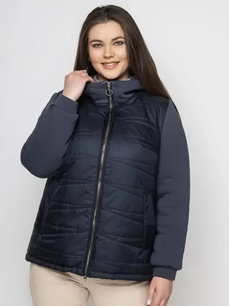 Демісезонна куртка City Fashion Classic синій