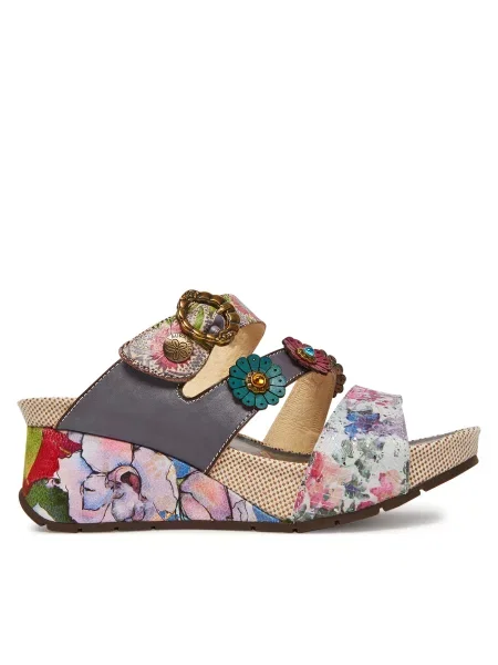 Шльопанці Laura Vita Barry 30 фіолетовий