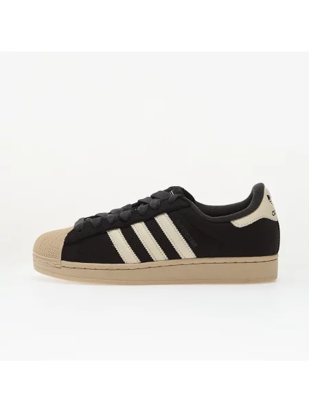 Sneakers adidas Superstar II Core Black/ Off White/ Stokha EUR 44 alb