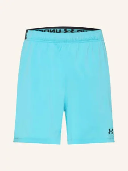 Under Armour Tréninkové Šortky Ua Vanish Woven neonově modrá černá
