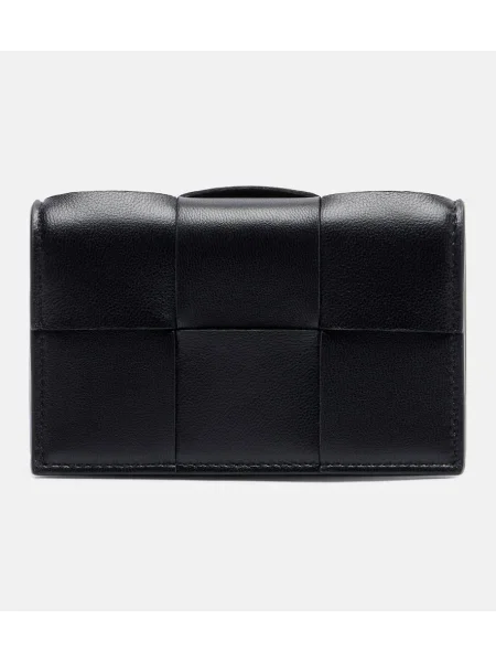 Portofel Bottega Veneta din piele negru