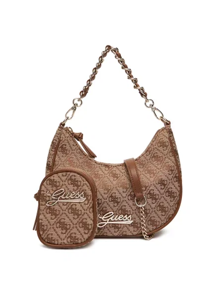 Τσάντα Guess καφέ