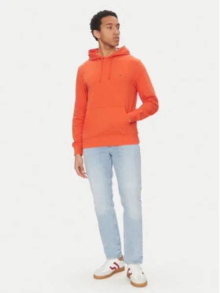 Tommy Hilfiger Mikina Essential oranžová