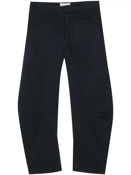 Pantaloni Nili Lotan albastru