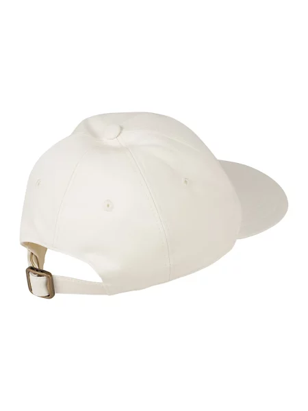 Czapka z daszkiem Burberry w tropikalny nadruk biała