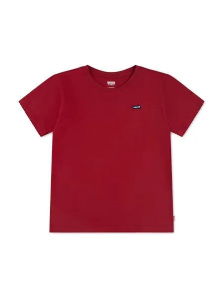 Levi's basic tričko detské LVB BATWING CHEST HIT červená