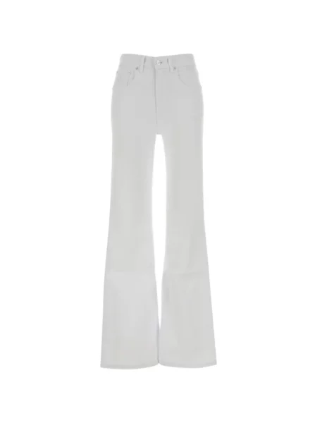 Дънки Iois дизайн с пет джоба бяло