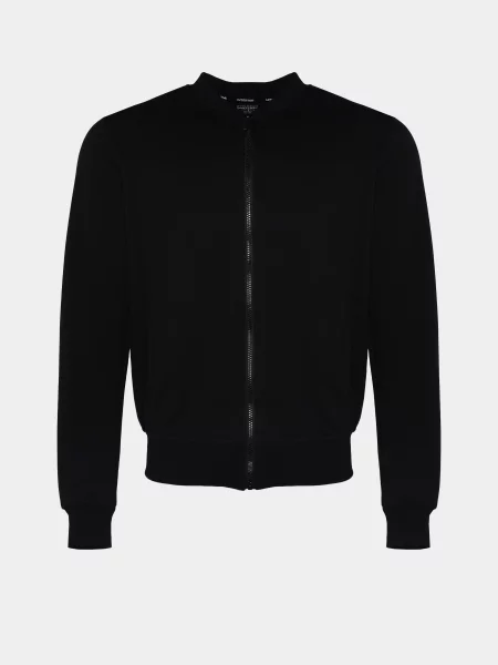 Бомбер Intertop черный