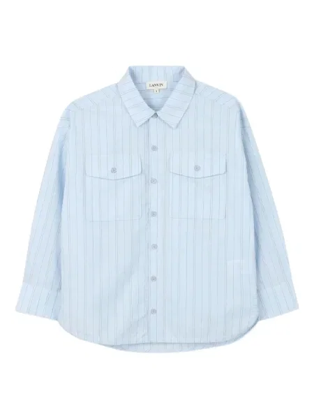 Dětska košile Lanvin Enfant modrá