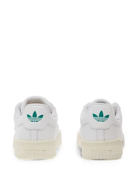 Apykaklė apkirptas marškinėliai Adidas be rankovių balta