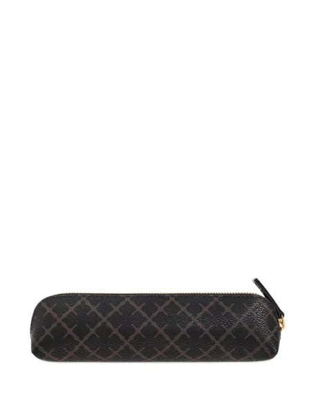 Portofel By Malene Birger cu model floral maro